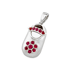 baby shoe charm