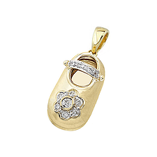 baby shoe charm