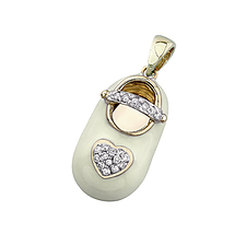 baby shoe charm