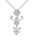 18k Diamond Necklace P-763