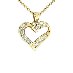 Diamond Heart Necklace