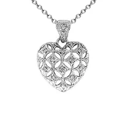 Diamond Heart Necklace
