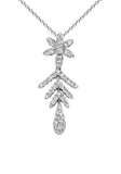18k Diamond Necklace P-733