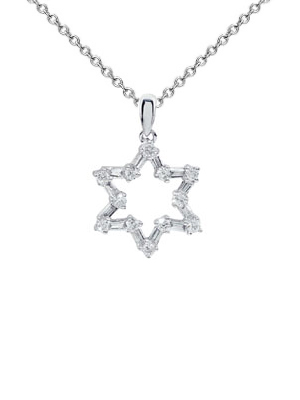 star of david necklace 